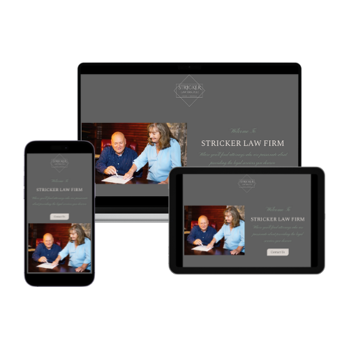 Stricker Law Firm PLLC Website Build Preview
